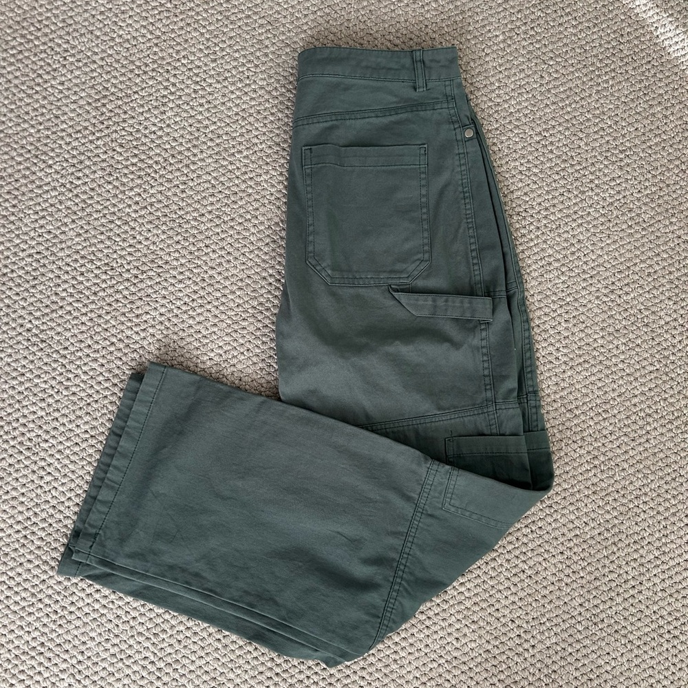 Teal Cargo Pants
